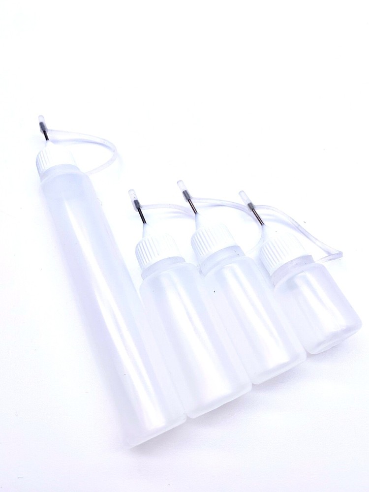 Empty Bottle Precision/Needle Tip Various Sizes Ideal for Filling Liquids