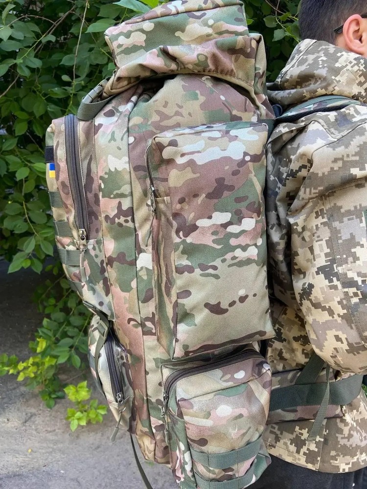 Tactical backpack 110 l. Military backpack Multicam🇺🇦