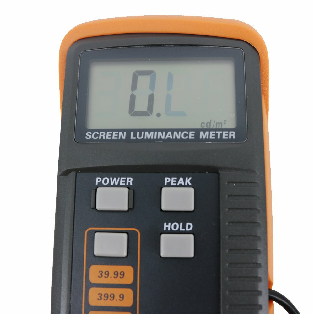 Handheld Screen Brightness Meter with Accuracy ±0.5%+1 Range 0.01-39990cd/m2