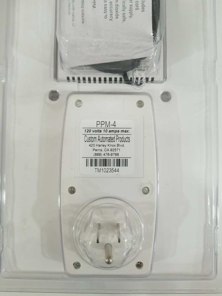 CO2 Monitor Controller Carbon Dioxide Hydroponics PPM4 C.A.P Sensor