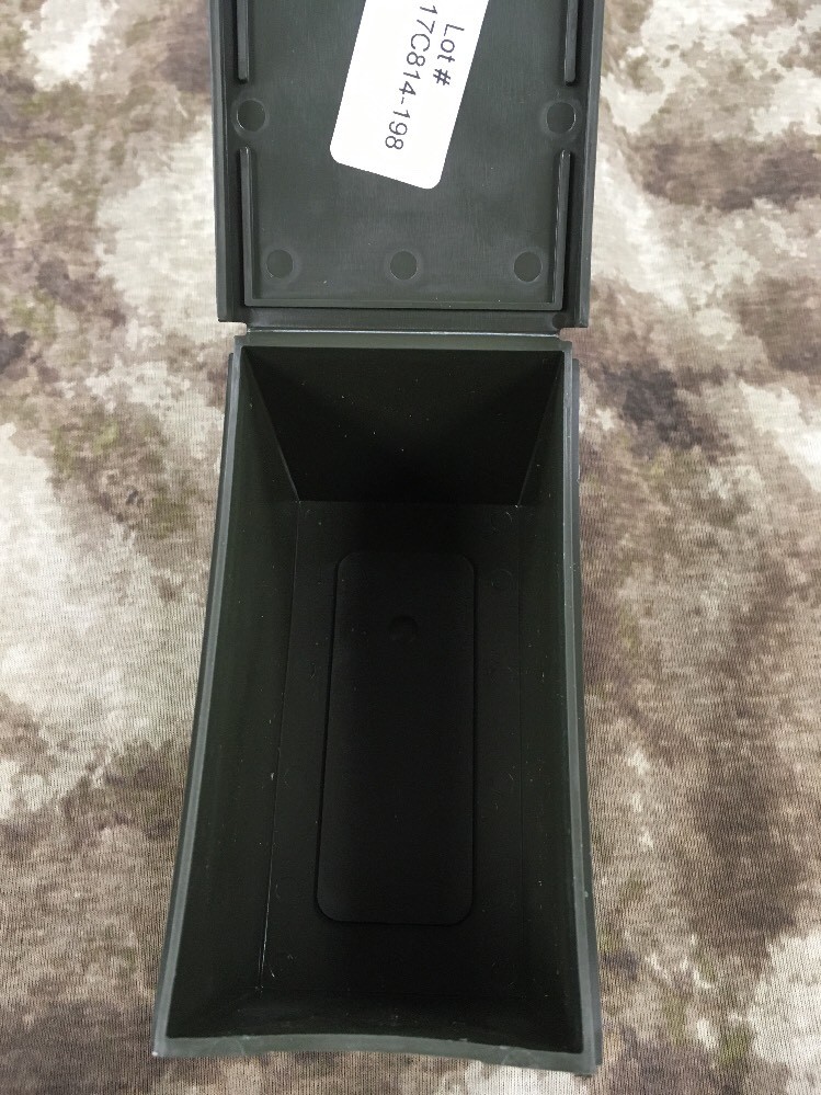 Mini 50 Caliber Plastic Storage Can 2 Each Great Prepper Item.