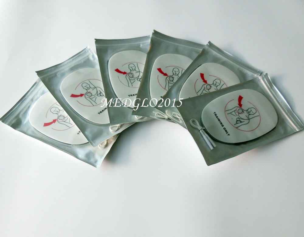 10 Pairs /Pack Adult XFT AED Training Electrode Replacement Pad for AED Training