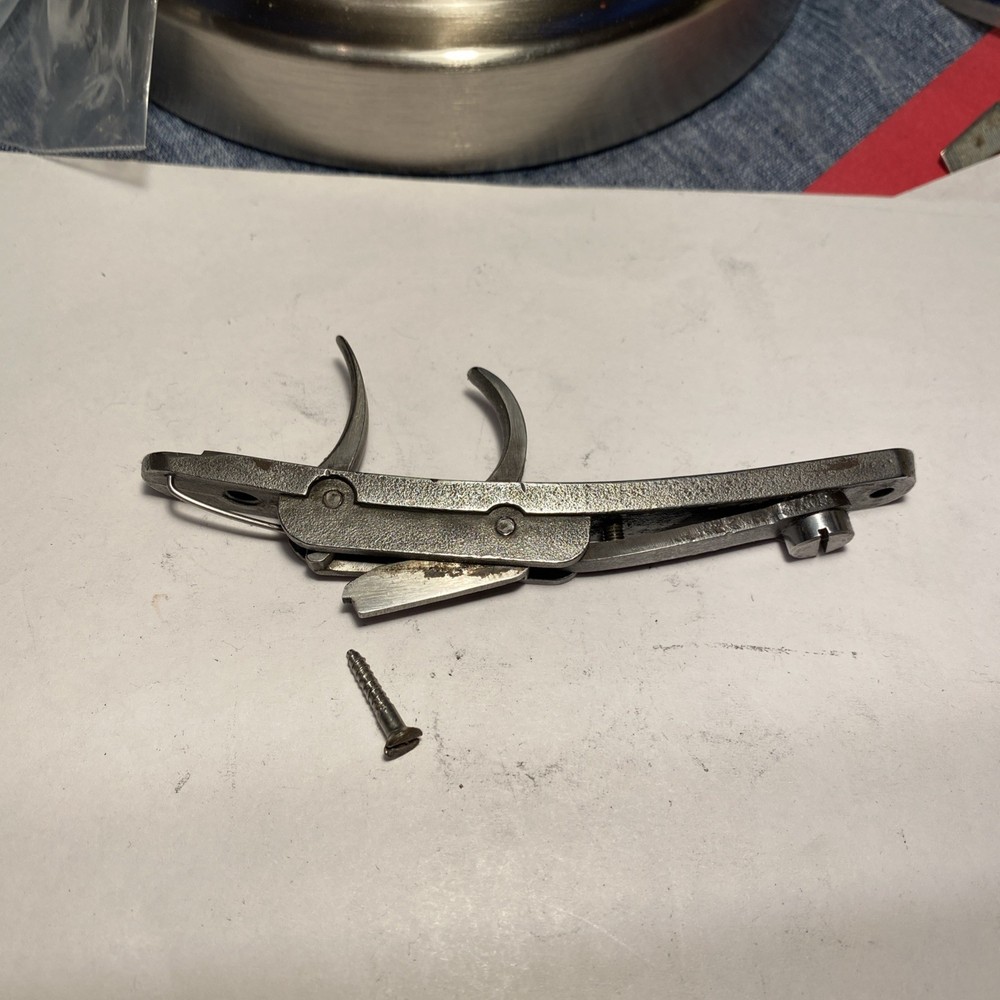 CVA Early Style Double Set Trigger Mountain Rifle Hawken Frontier missing spring