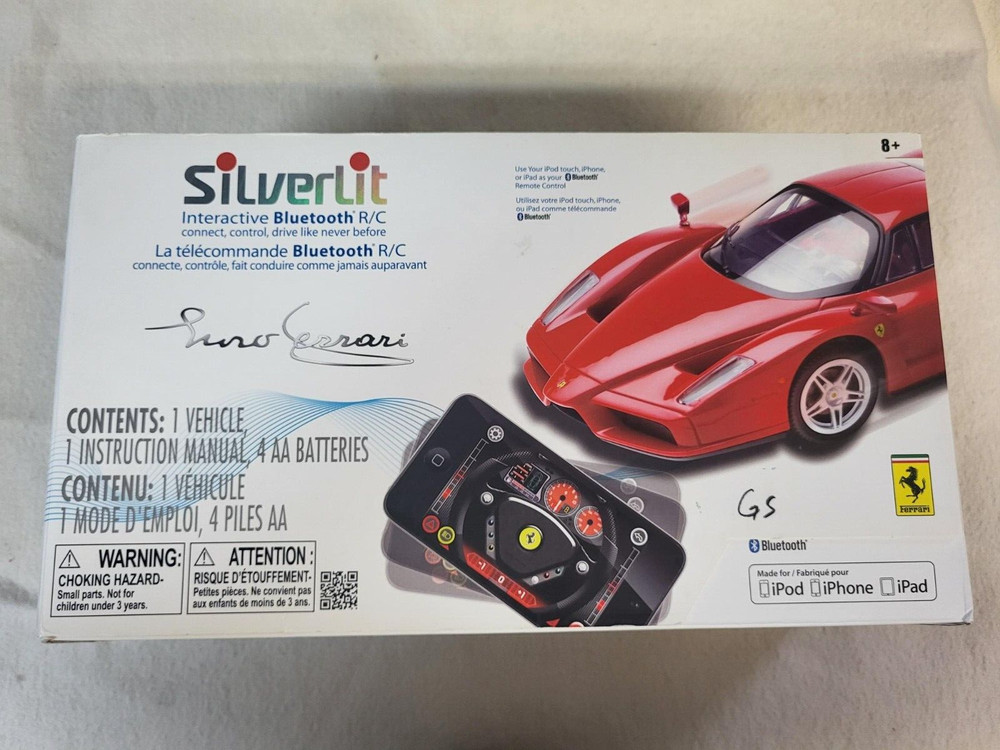 Silverlit Interactive Bluetooth R/C Enzo Ferrari NEW