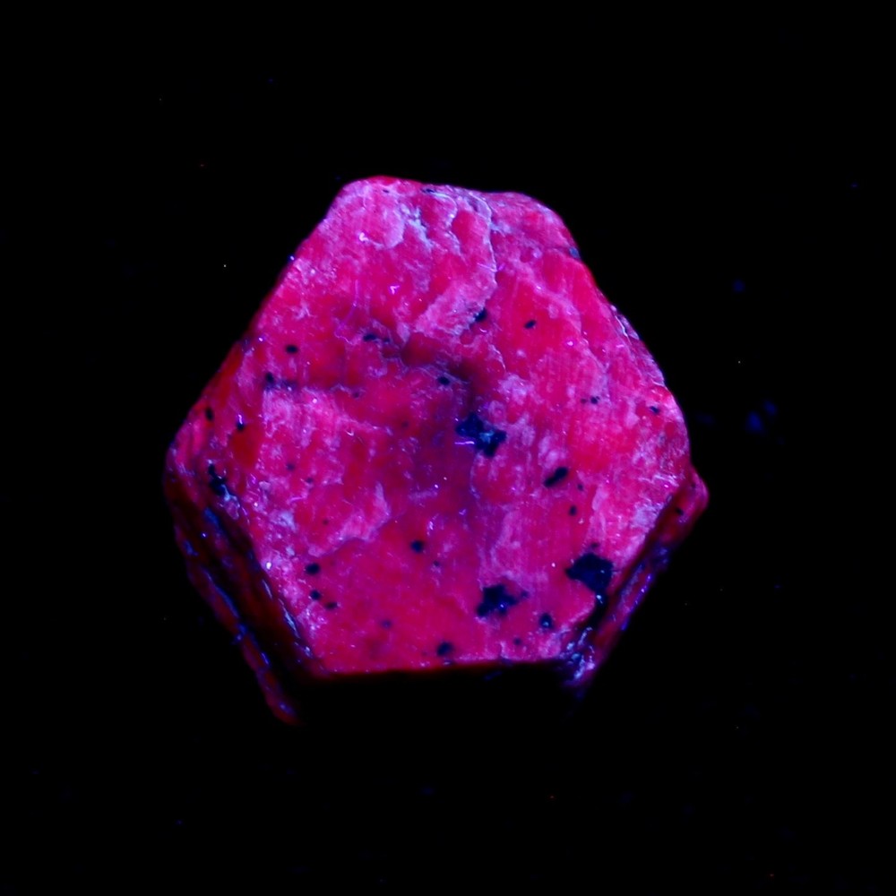 RUBY CORUNDUM. Mysore District, Karnataka, India