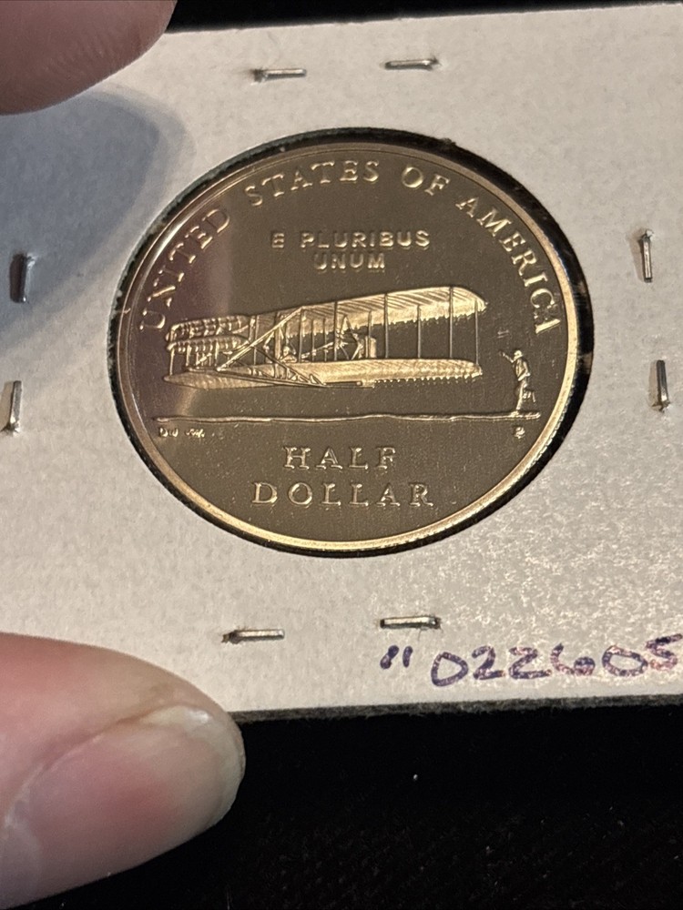 2003 First Flight Half Dollar “0226055” Proof Wright Monument 50c