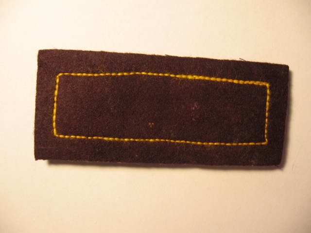 vintage handmade Cloth patch Megaphone