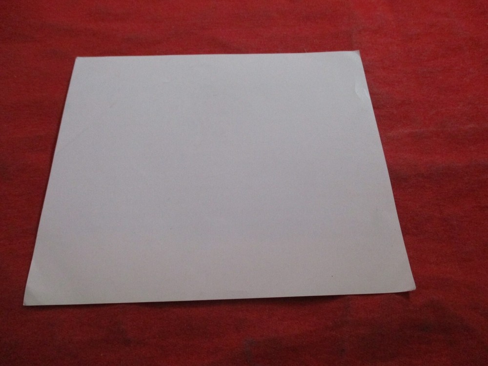 Sega Genesis Video Game System Epilepsy Warning White Insert Sheet ONLY