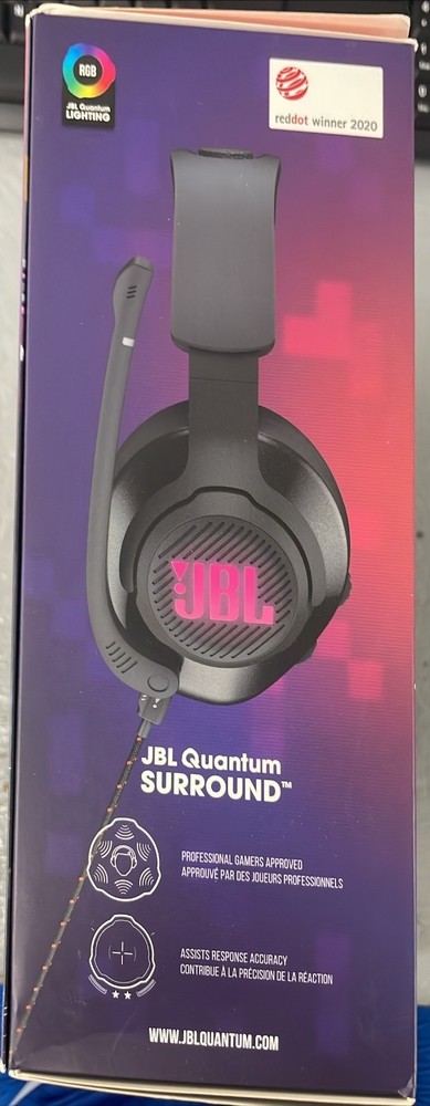 JBL Quantum 400 Gaming Headset - Black (Open Box)