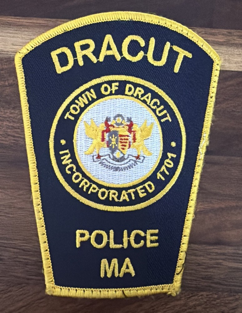 Dracut MA Police Shoulder Patch Massachusetts