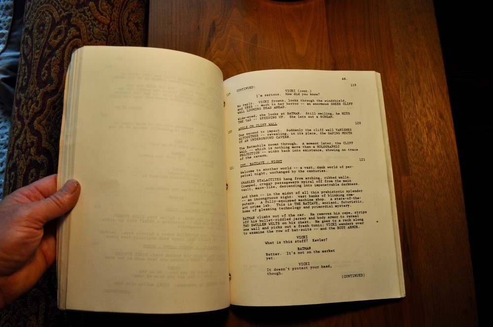 BATMAN Sam Hamm Warner Bros. Screenplay 3rd DRAFT February 29th 1988