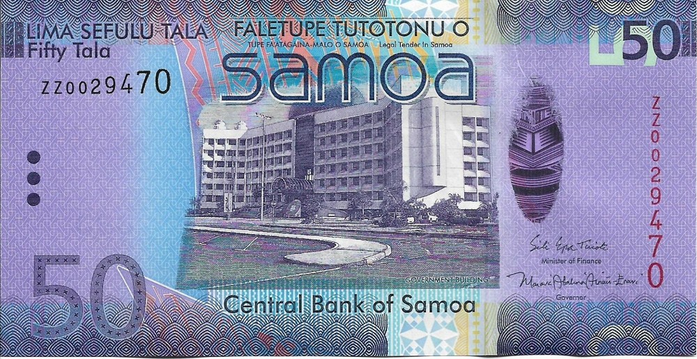SAMOA 50 Tala 2008 ZZ Replacement P41r  UNC