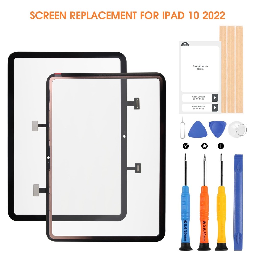 Screen Replacement for iPad 10 (10th Generation) 2022, Touchscreen Digitizer ...