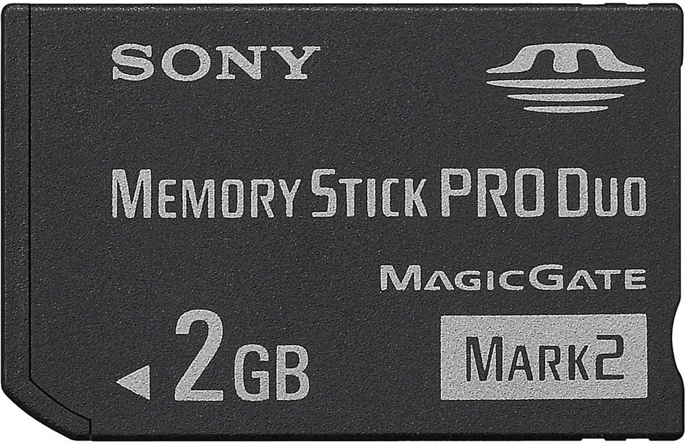 Sony Memory Stick 2GB PRO Duo Mark 2 Camera Camcorder Flash Card 2 GB G MS-MT2G