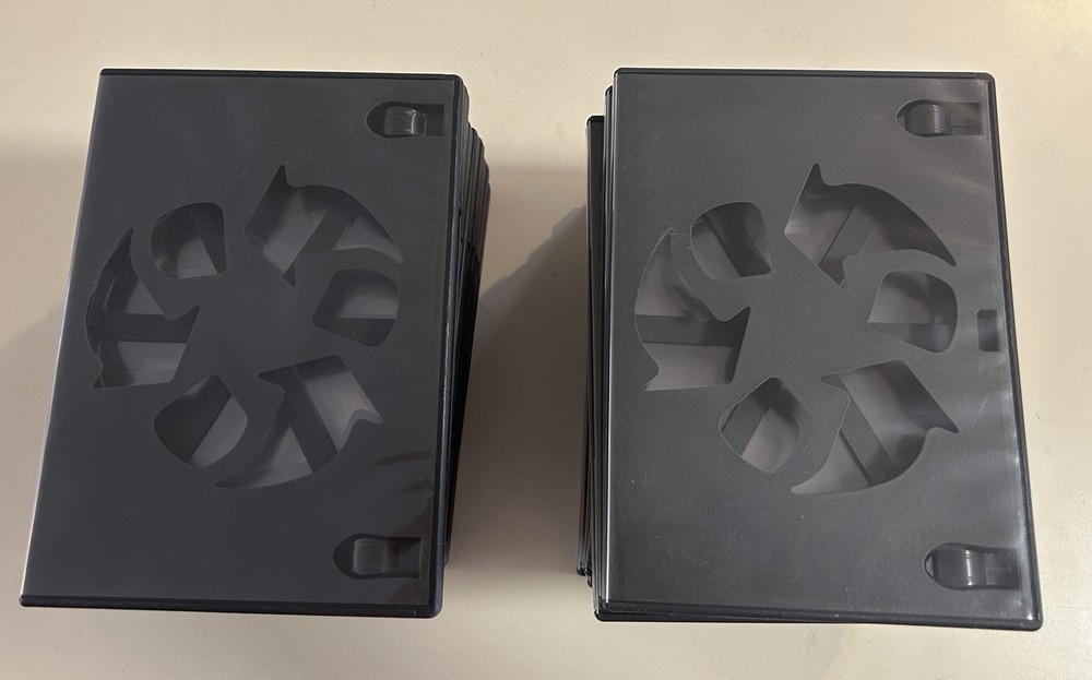 DVD EMPTY ECO CASES/ BUNDLE OF 20 CASES/ FAST SHIPPING