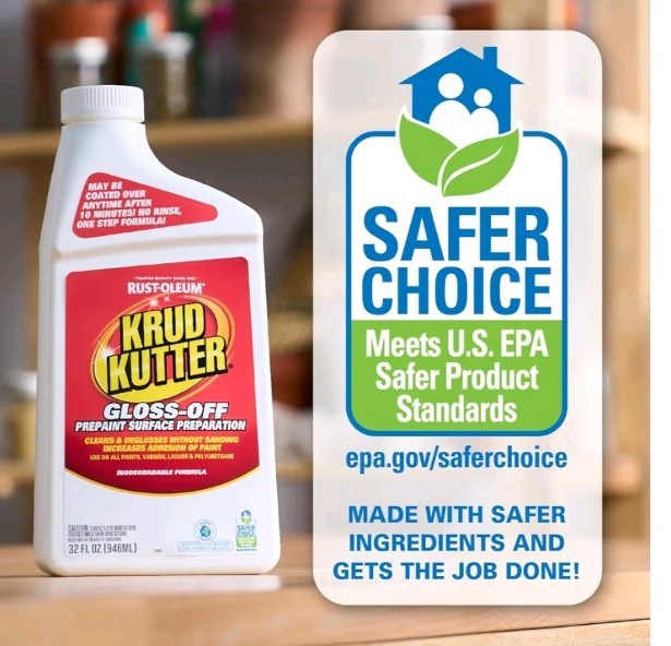 Krud Kutter Gloss Off Pre-Paint Surface Preparation 32 Oz