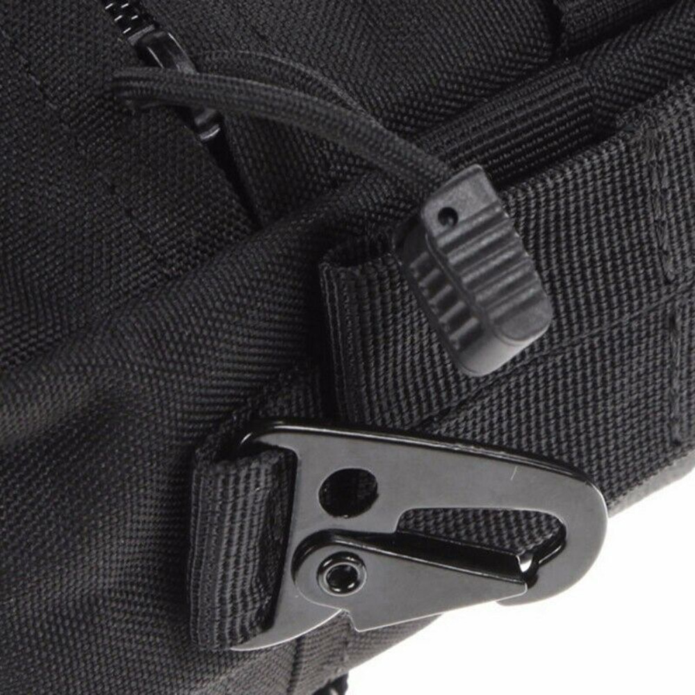 Molle Water Bottle Holder Tactical Water Bottle Pouch for Backpack & D-Ring Hook