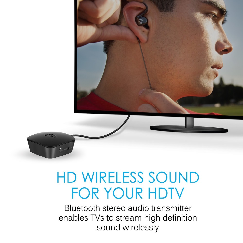 MEE audio Connect Universal Bluetooth Wireless Audio Transmitter w/ aptX LL