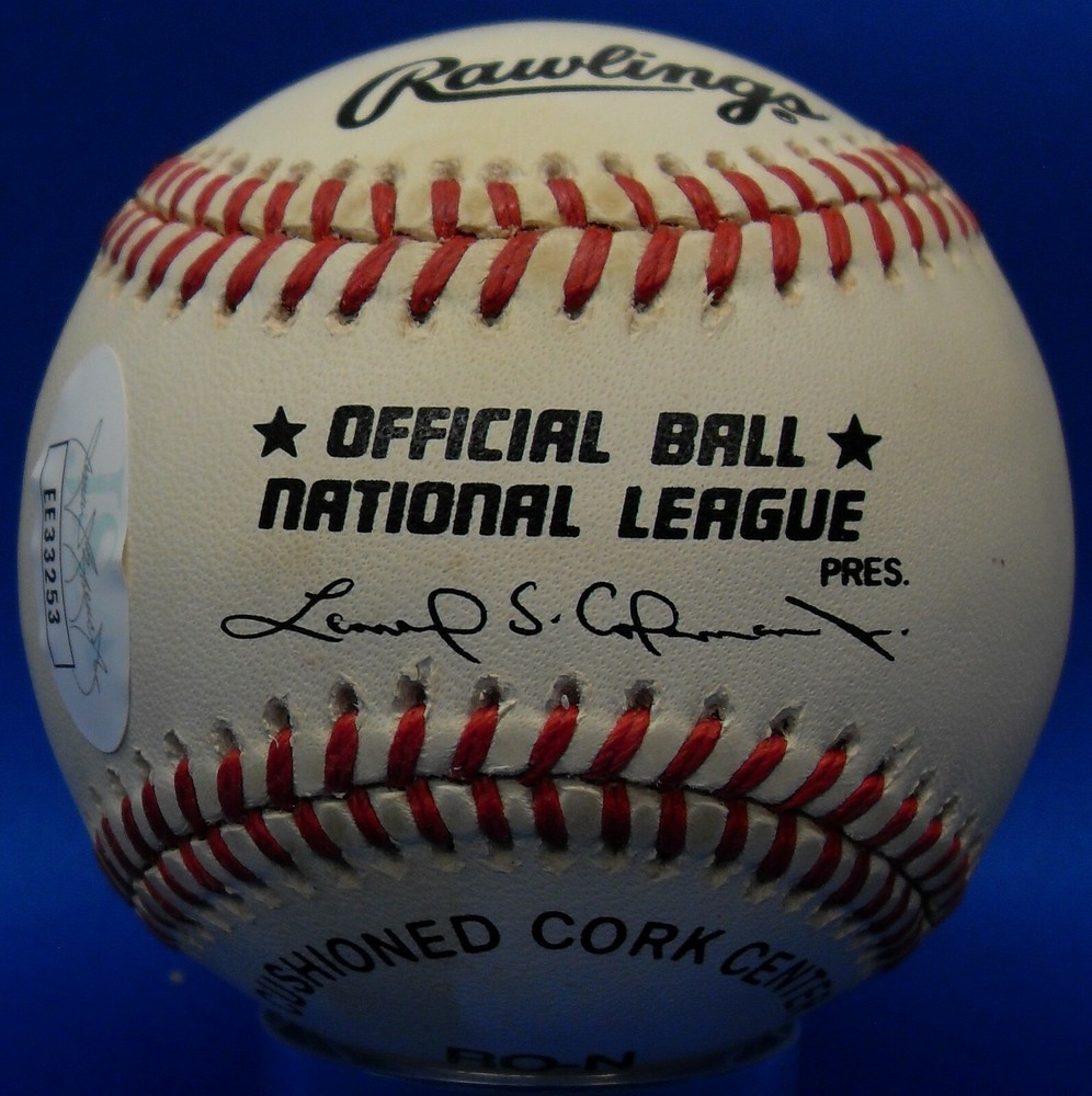JSA Mike Glenn Autographed Signed AUTO MLB Leonard S. Coleman Baseball DBB 268