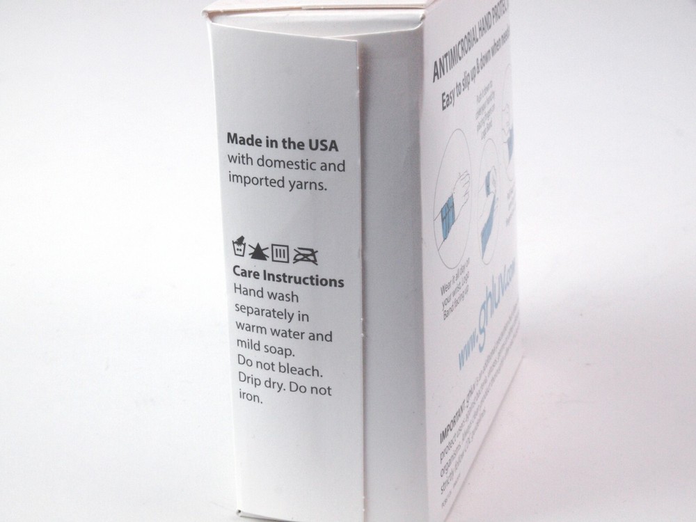 Antimicrobial Hand Protector Size Small/Medium