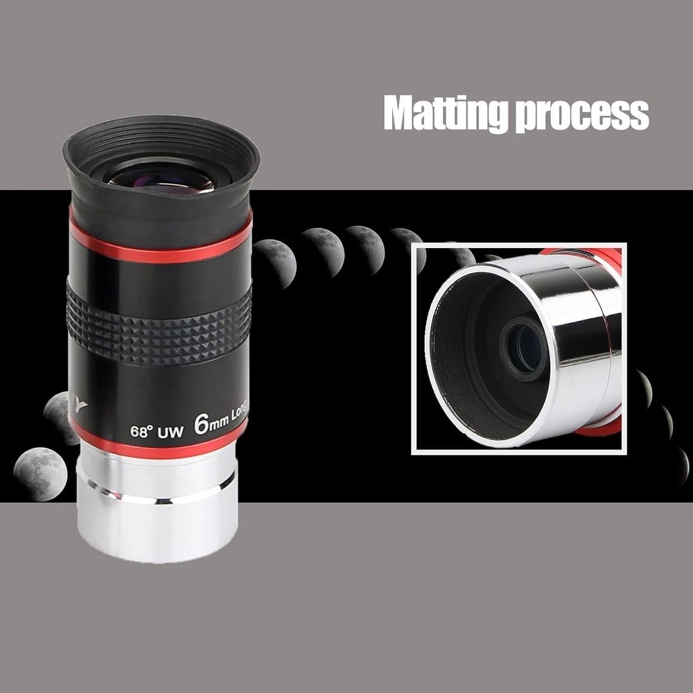 68° Wide Angle Eyepiece for Planetary Viewing-
