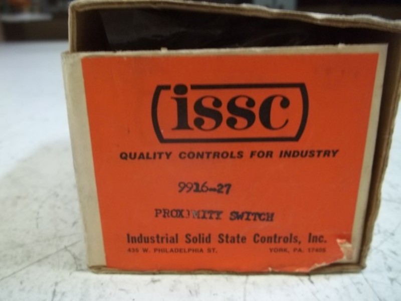 ISSC 9916-27 PROXIMITY SWITCH NSMP