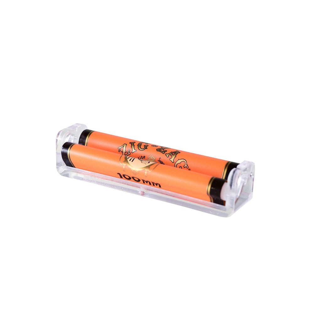 Zig-Zag 100mm Cigarette Rolling Machine | Premium Manual Roller Tool | 1 Pack