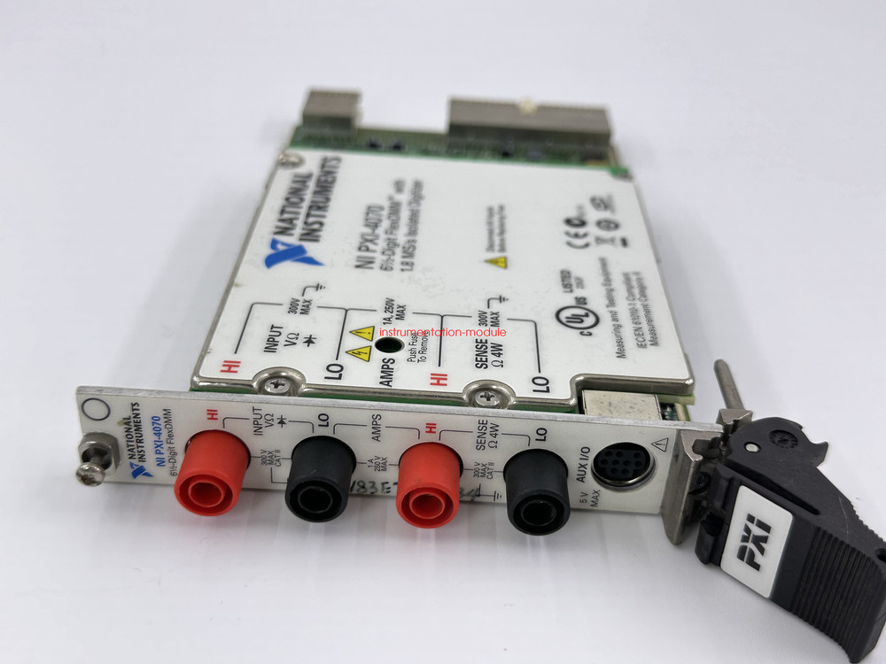National Instruments NI PXI-4070 6 1/2 Digit FlexDMM Module Test completed