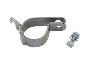 Crossover Chrome Header Clamp fits Harley Davidson