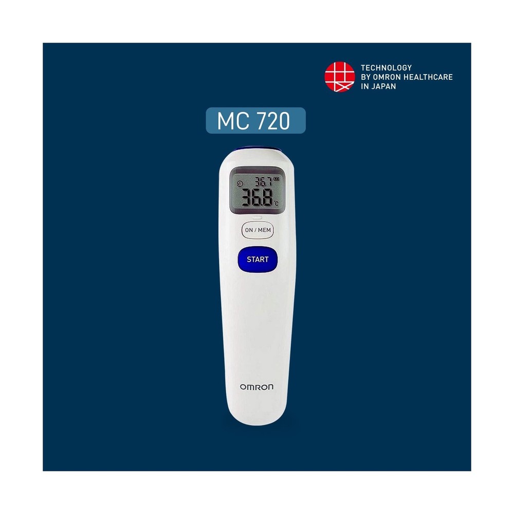 Omron Mc-720 Non-Contact Forehead Thermometer