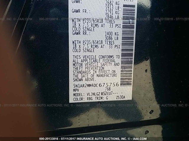 Info-GPS-TV Screen Control Screen Dash Mounted Fits 13-16 PATHFINDER 302282