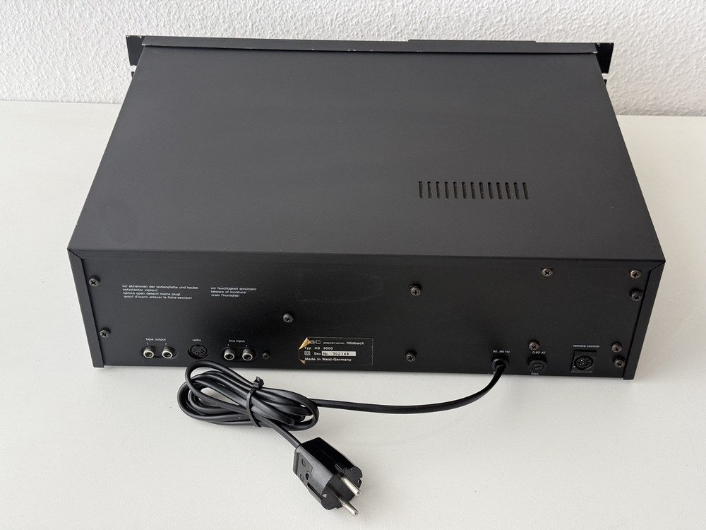 ASC AS 3000 Tape Deck / Cassette Deck (Needs Service / Defective)