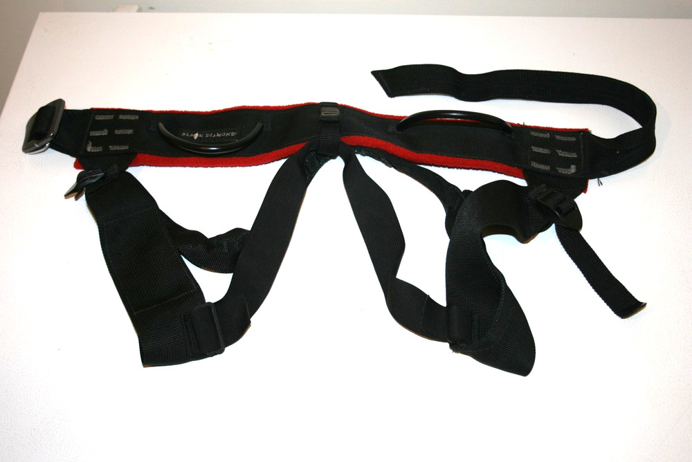 Black Diamond Sit Climbing Harness Size X Small CE-0082