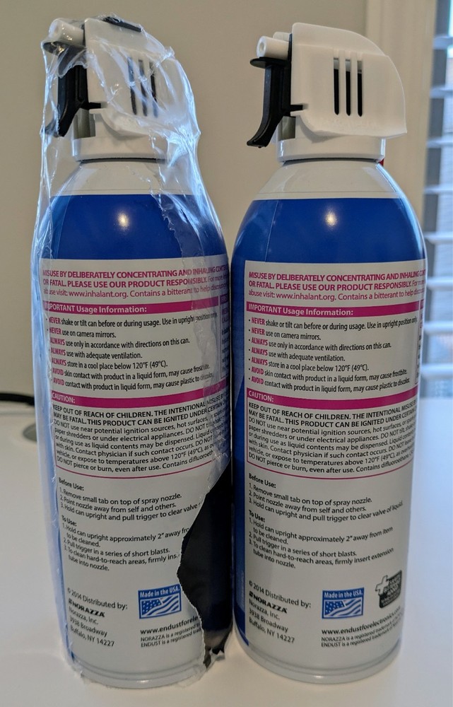 Endust Canned Compressed Air Multi-Purpose Duster