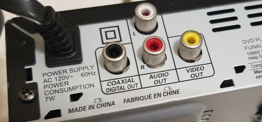 SANYO FWDP105F DVD/CD Player(remote doesn't work)