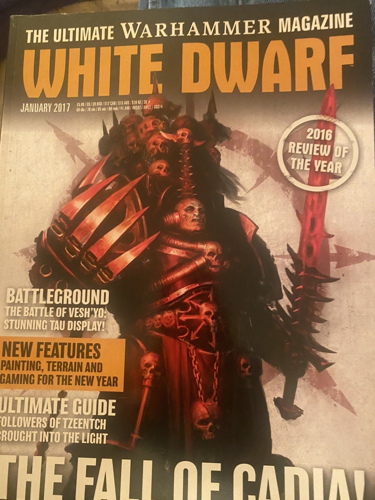 White Dwarf (January 2017) - -mint And Bagged