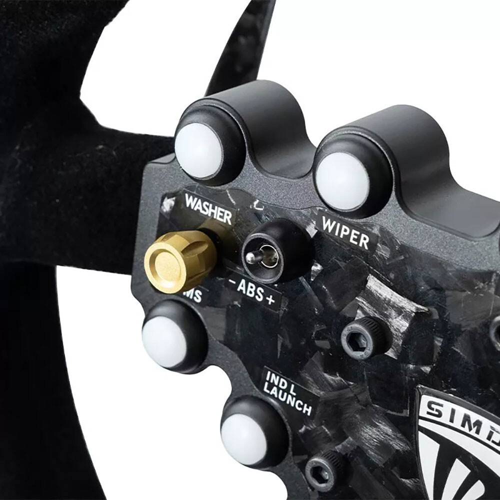 SIMDID 320mm/12.6" GTW Steering Wheel Racing Simulator for Quick Release