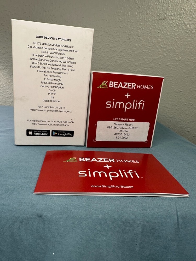 Simplifi LTE Smart Hub Cellular Internet + WiFi Router