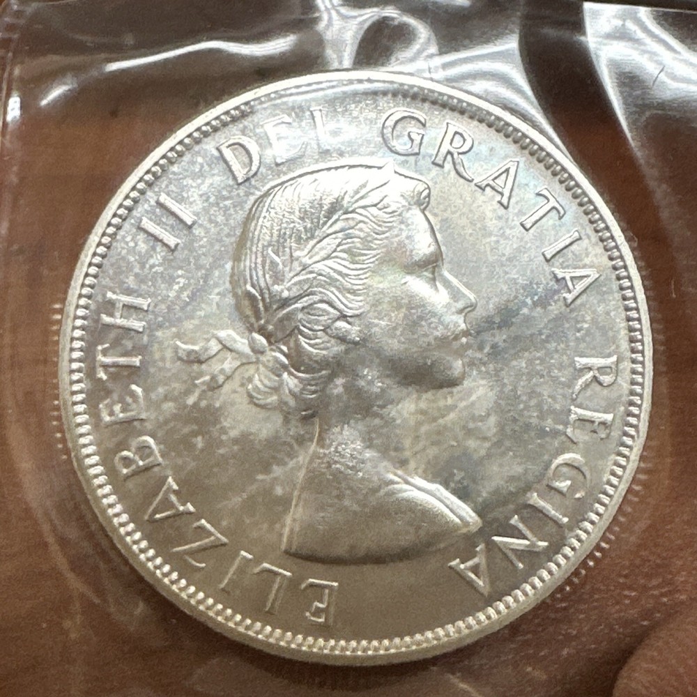 1954 CANADA SILVER DOLLAR PROOFLIKE - Beautiful coin