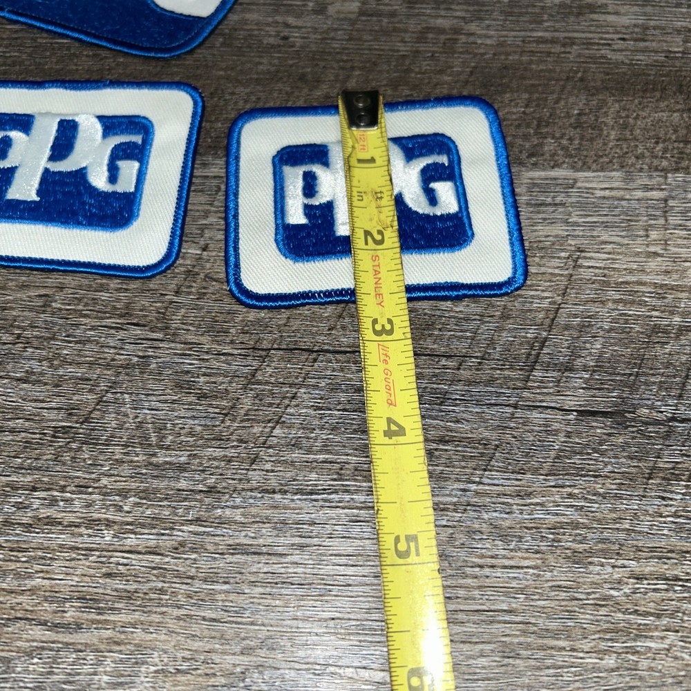 3 Vintage Embroidered Patches PPG