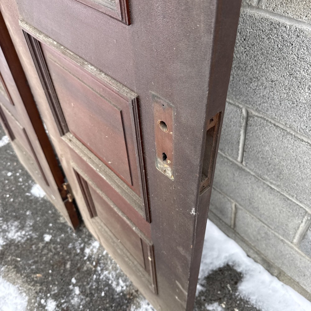 Ma Pair Antique Pine Passage Doors 48 X 90 X 1.5