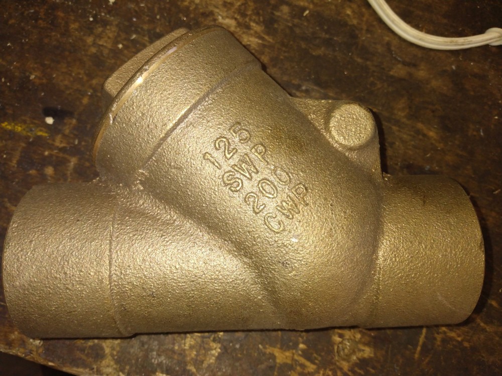 Nibco 2" Bronze Check Valve 125 Swp-200cwp