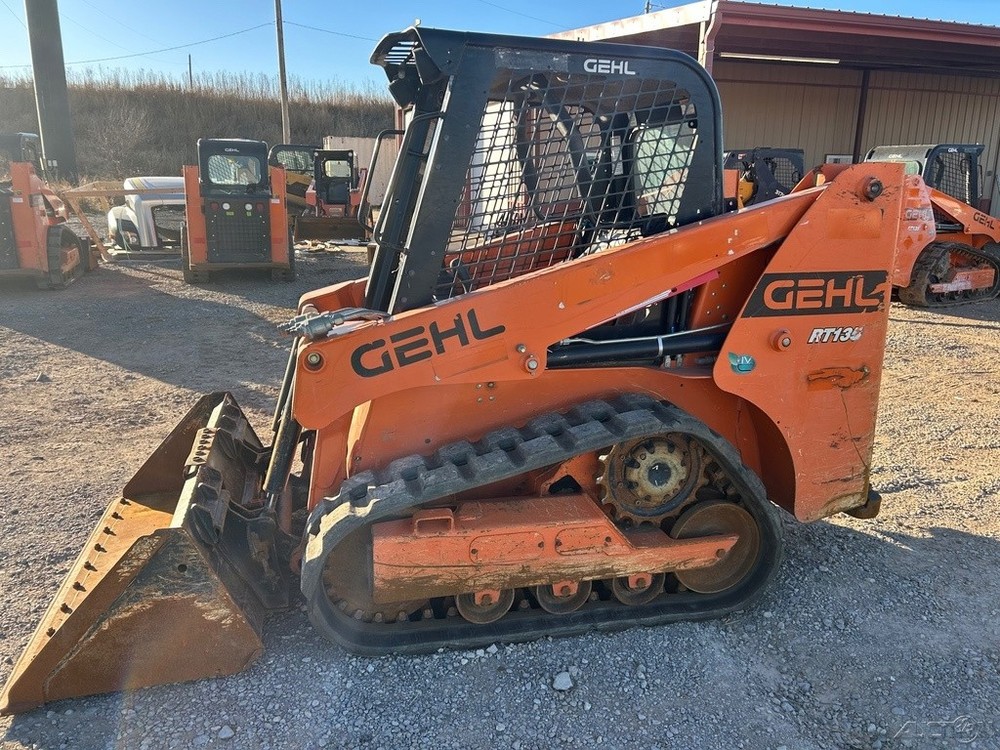 2020 Gehl RT135 Compact Track Skid Steer Loader 46Hp Open Cab Joystick