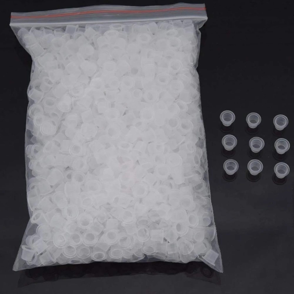 SMALL TATTOO INK CUPS - NO BASE - 500pcs