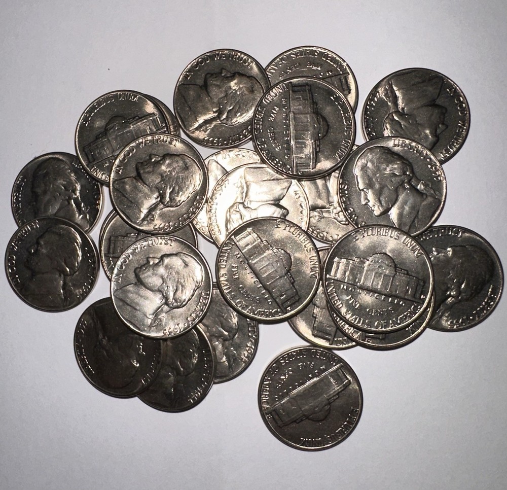 1955-D Jefferson Nickle