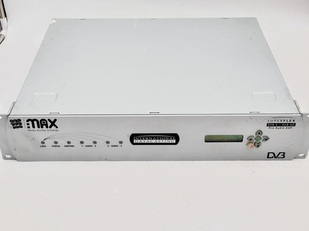 International Datacasting SFX3101F High-Performance Sat Receiver DVB-S/DVB-S2