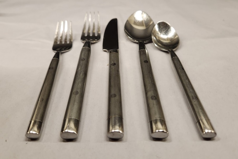 Hampton Silversmiths Stainless SHANGRILA Pattern 5 Piece Place Setting