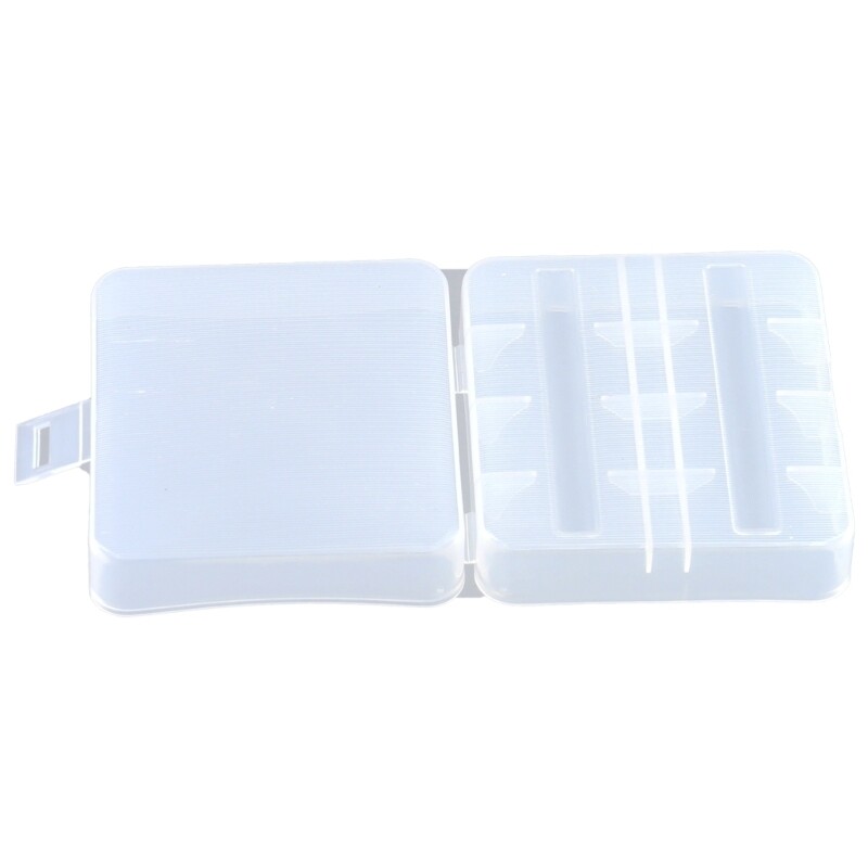 Solid Storage Box for 1pc/2pcs 26650 Batteries Container Case