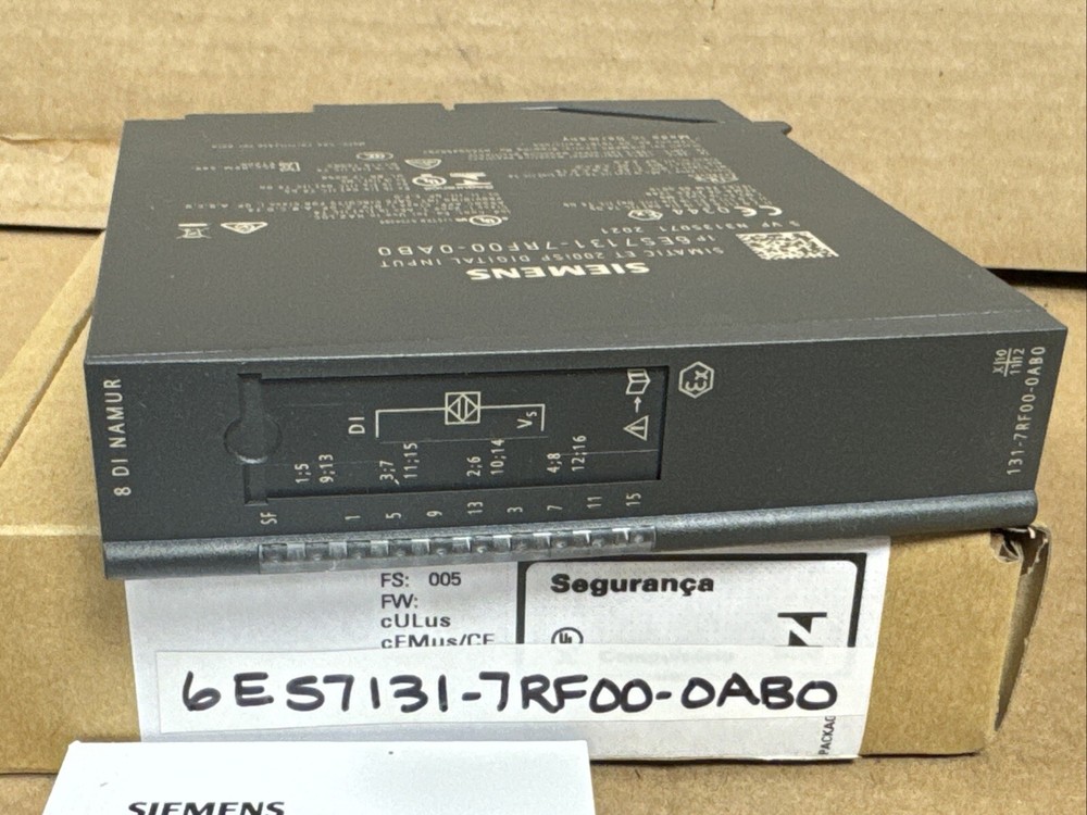 NEW Siemens 6ES7131-7RF00-0AB0 SIMATIC Digital Input Module FAST SHIP