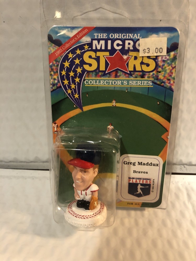 1995 MLB MICRO STARS Greg Maddux Atlanta Braves